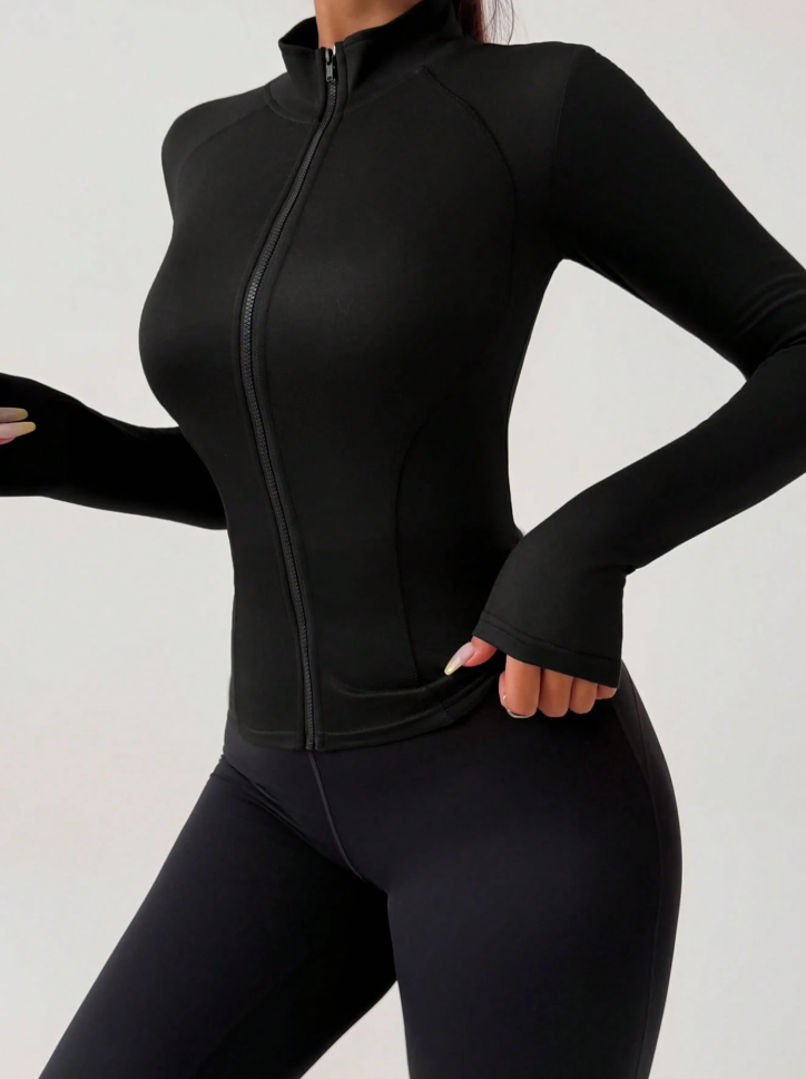 Damen Langarm T-Shirt – Slim Fit & Atmungsaktiv