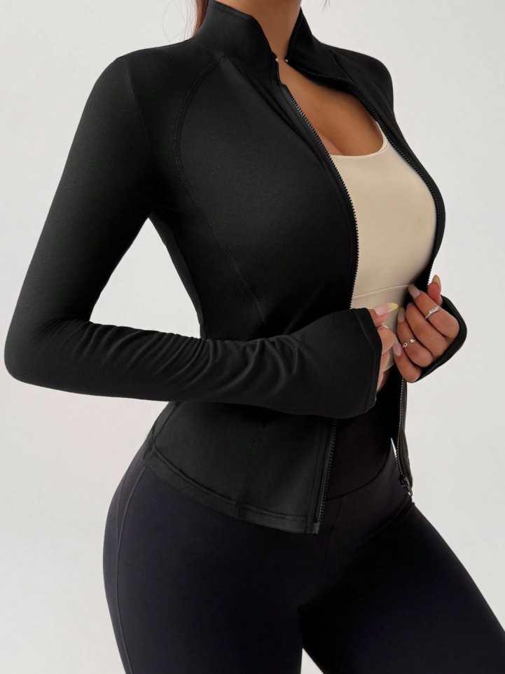 Damen Langarm T-Shirt – Slim Fit & Atmungsaktiv